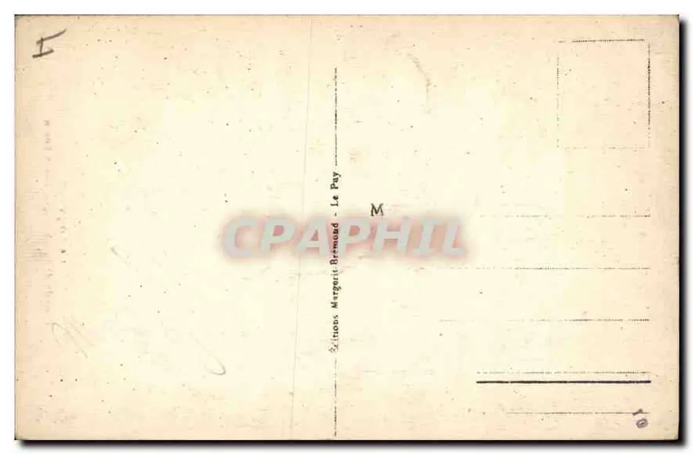 La Louvesc — Fachada da Basílica São Régis — L'Ardeche Illustrée 6154 - Verso