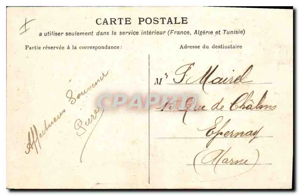 La LOUVESC. — A Pequena Suíça — D. Pailley, Edit. Lyon - Verso