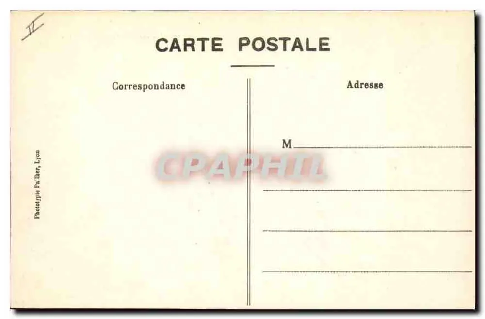 La Louvesc - A Basílica — editor Fototipia Fallier, Lyon, n° 37 - Verso