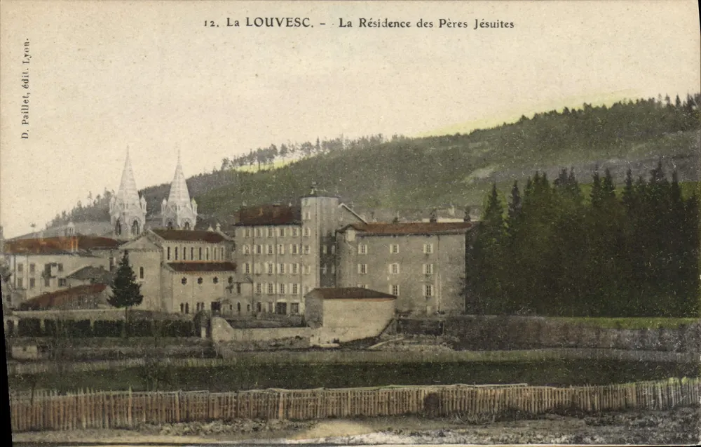 La LOUVESC - Die Residenz der Jesuiten — D. Pallet, Lyon, n°12 - Vorderseite
