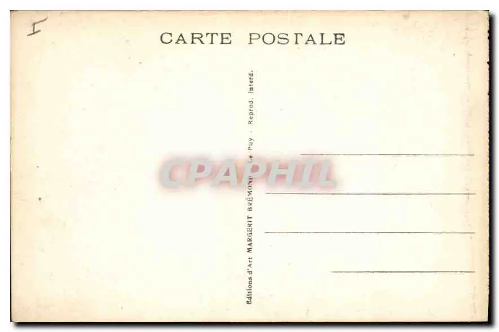 La Louvesc (Ardèche) — Allgemeiner Blick von Rochelipe — Verlag Elm, Nr. 8157 - Rückseite
