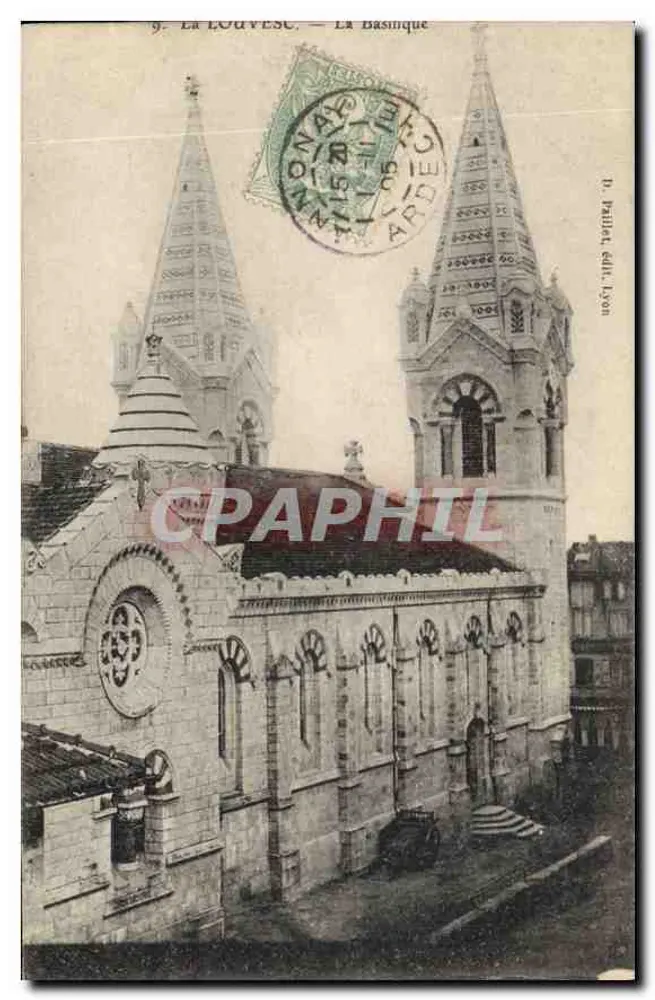 La Louvesc — A Basílica — D. Paillet, editor Lyon - Frente