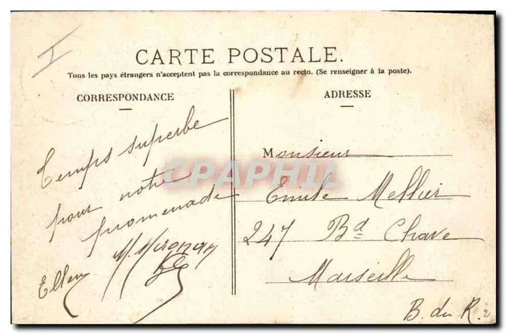 Lalouvesc (Ardèche) — Boulevard des Eléganis — R. Pagyton, fot. édit. - Verso