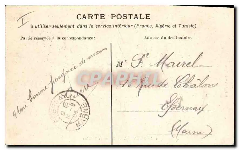 La LOUVESC — Estrada de Satillieu — D. Pafflet, editor Lyon, n°4 - Verso