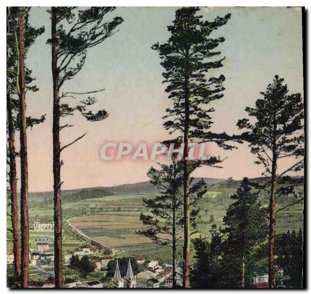 La Louvesc (Artèche) — Vista geral — Altitude 1050 m — Foto G. BACON - Frente