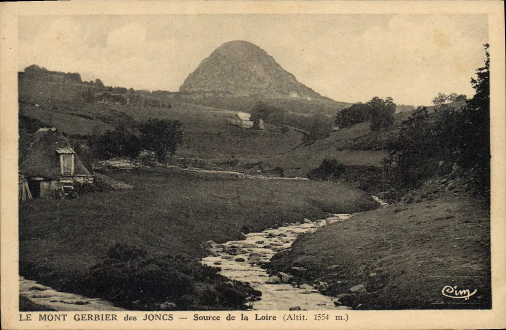 Monte Gerbier des Joncs — Fonte da Loire (Alt. 1554 m.) — Cim - Frente