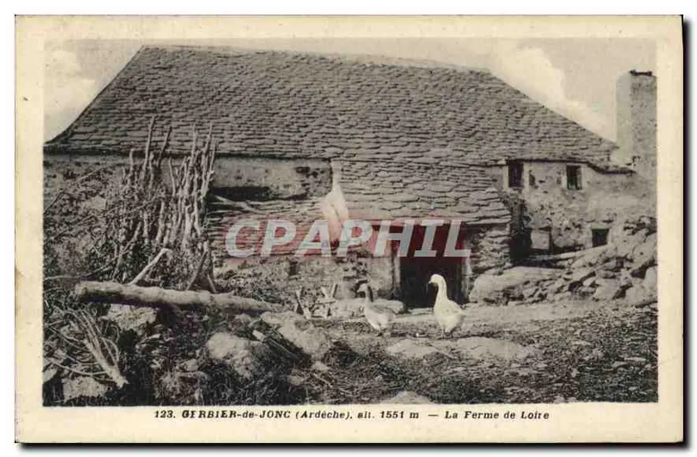 Gerbier-de-Jonc (Ardèche), H. 1551 m — Die Loire-Farm - Vorderseite