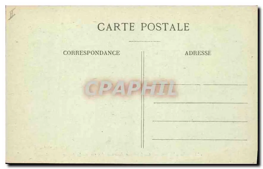 Gerbier des Joncs und Loirer Hof — L'Ardeche Illustrée — L. Conté, Druck in Paris - Rückseite