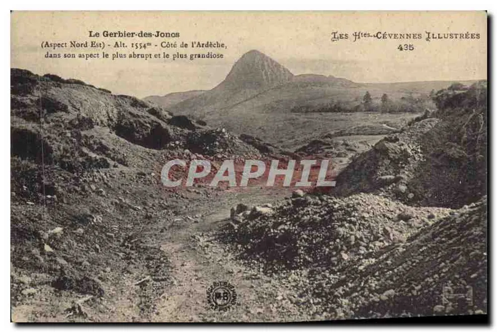 Le Gerbier-des-Joncs — Nordosten, Höhe 1554m — Les Cévennes Illustrées n°435 - Vorderseite