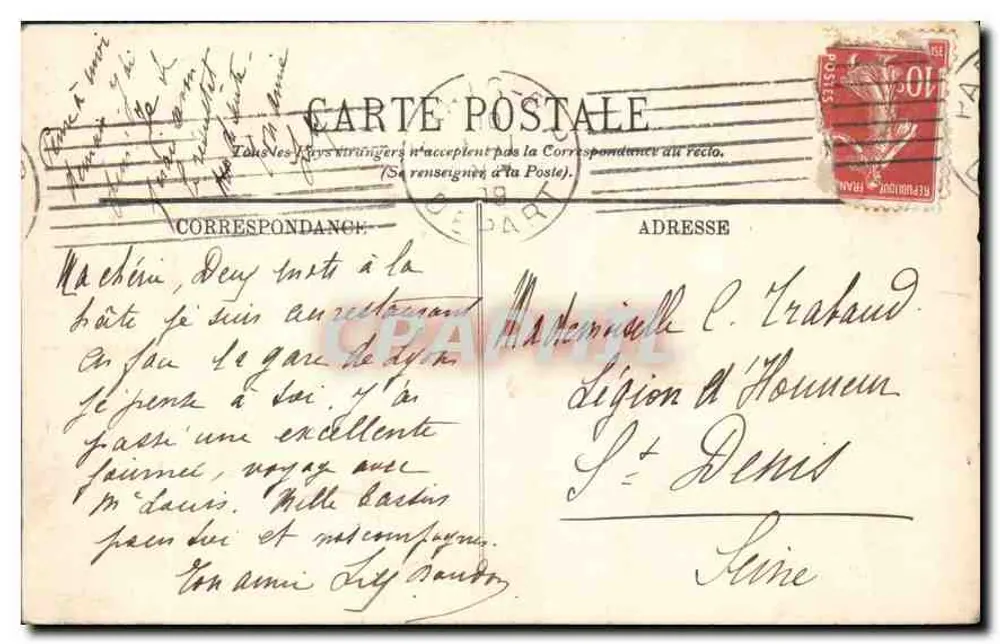 Paris — Der Bois de Boulogne — Bei den Akazien — LL. — n°339 - Rückseite