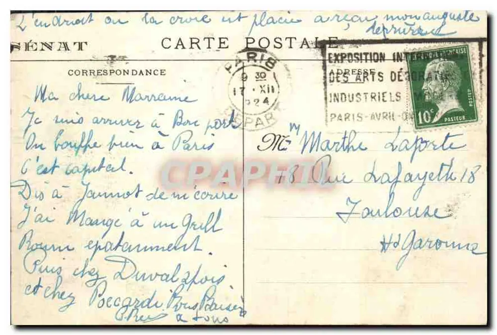 Luxemburg — Sitzungssaal des Senats (3) - Rückseite