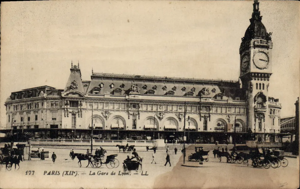 Parigi (XII) — La Stazione di Lione — LL 177 - Recto