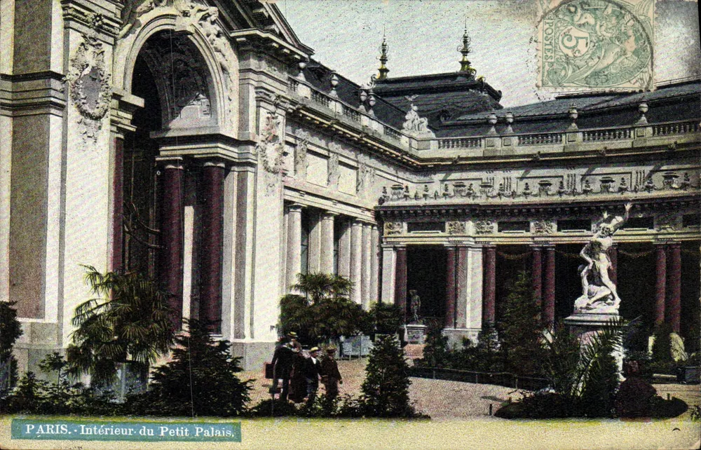 PARIS - Interior do Petit Palais — editor S. editor, n° 1065 - Frente