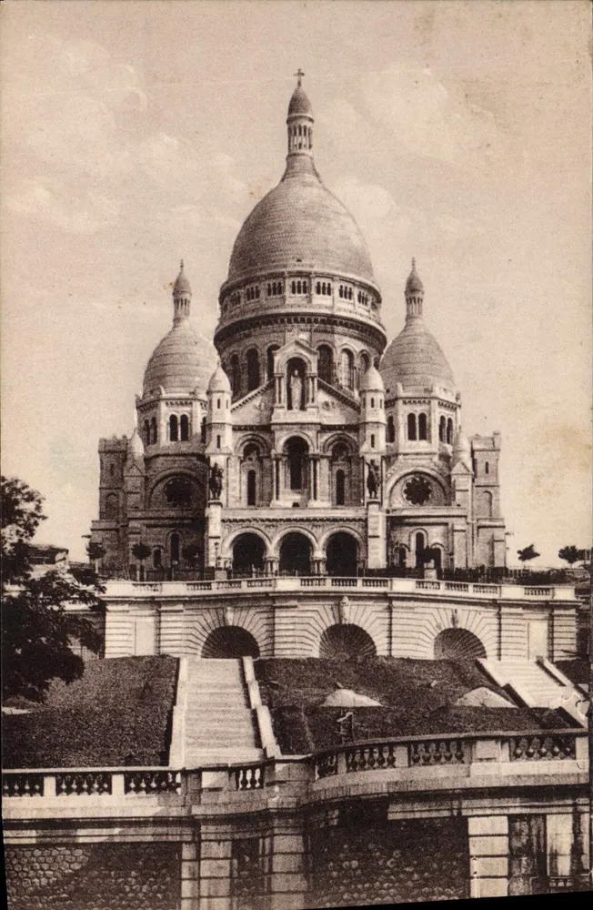 Die Basilika des Heiligen Herzens von Montmartre — Ausgabe Cimper, Nr. 181 - Vorderseite