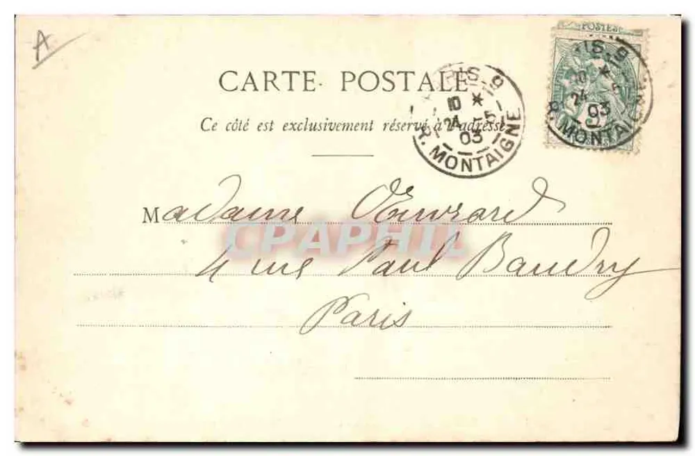 Paris - Das Palais de Justice und die Sainte-Chapelle — n°53 - Rückseite
