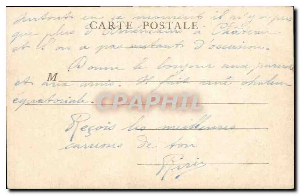 Paris — Die Bastille, Siegessäule - Rückseite