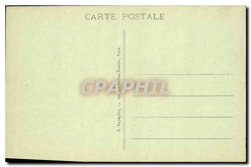 O Domo dos Inválidos - Paris — A.P. — n°65 - Verso