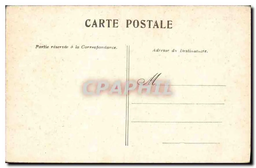 Paris — Arco das Tuileries — Bosio. - Verso