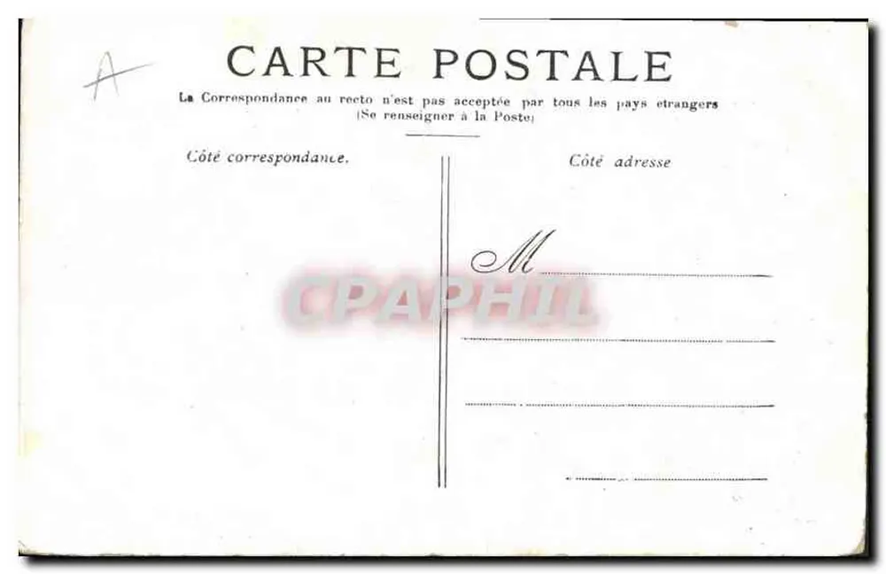 Paris — Notre-Dame — vista da fachada gótica com carruagem - Verso