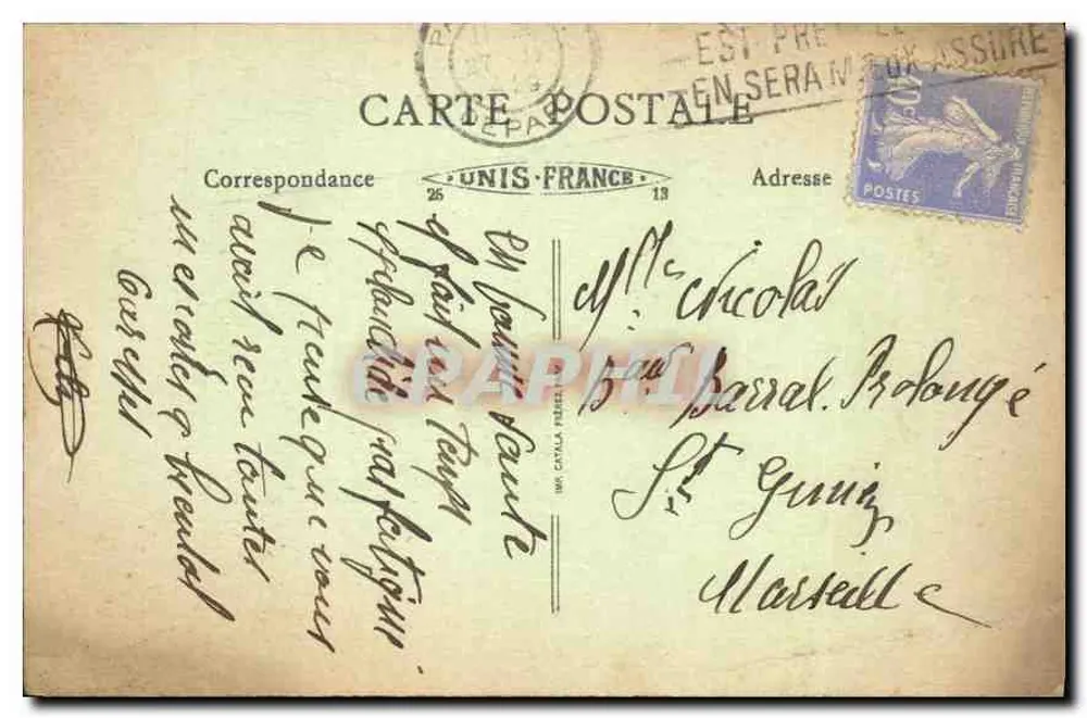 Dôme dos Invalidos — Paris — editor não identificado, n° 28 - Verso