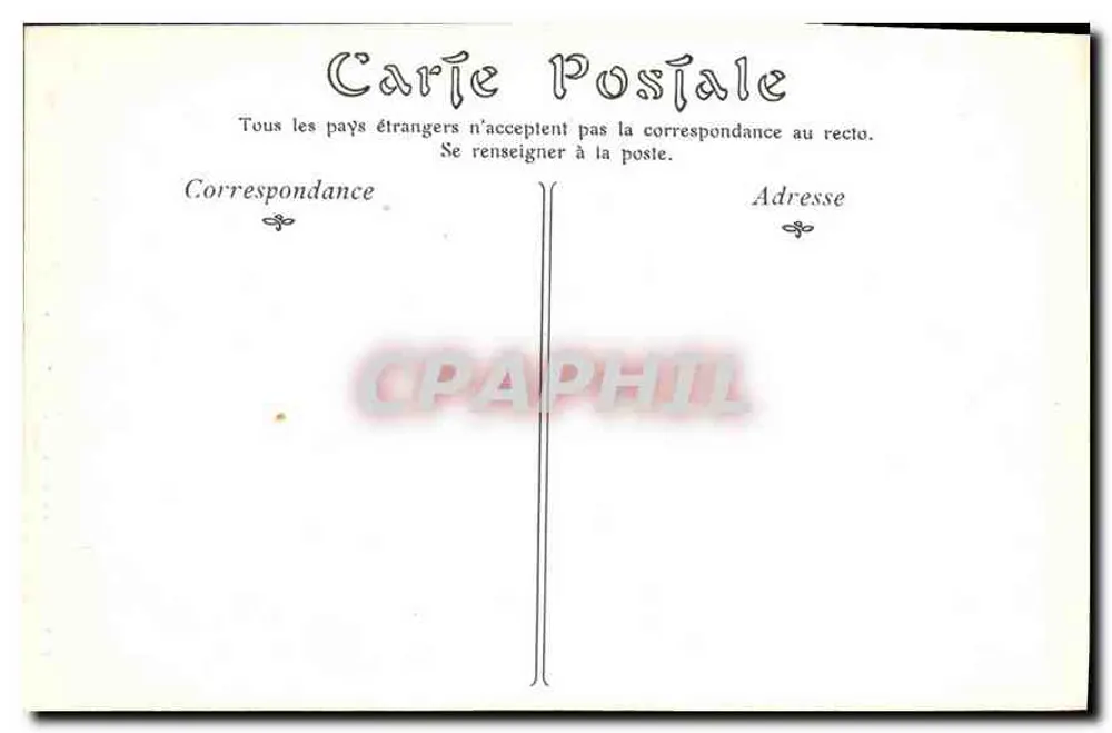 पेरिस — नॉट्र-डेम — एब्सिड — एनडी फोटो - पीछे