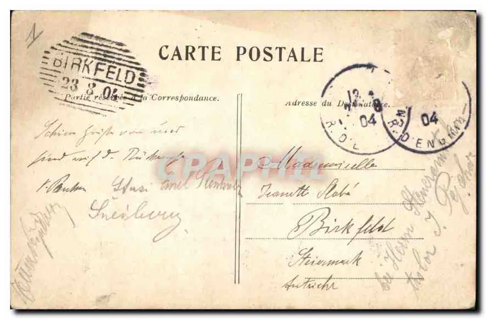 Paris — La Bastille, Colonne de Juillet — éditeur imprimeur non visible - Rückseite
