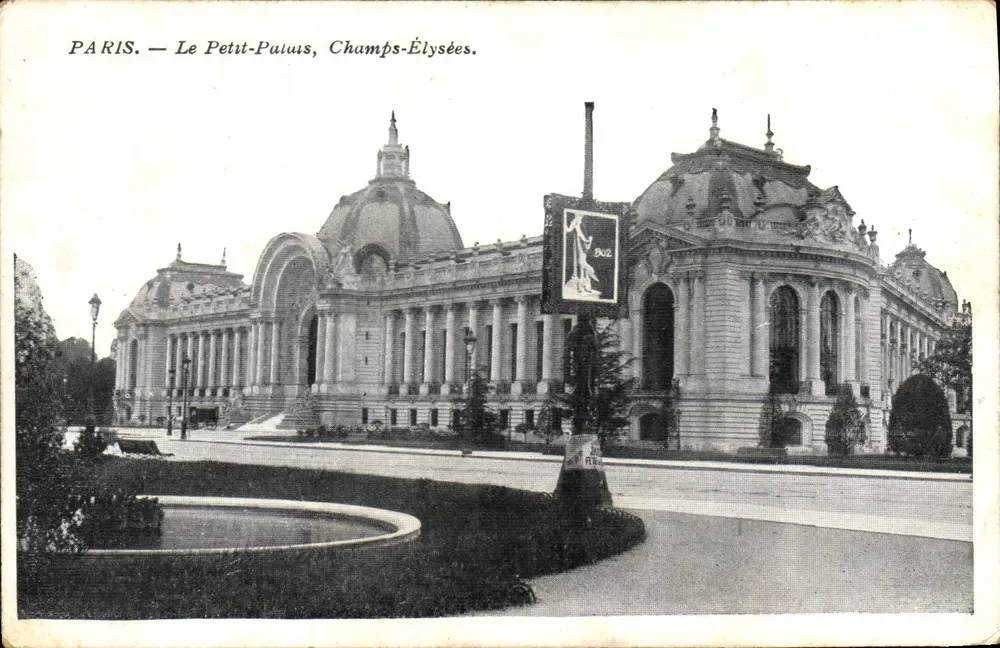 Paris — O Petit Palais, Champs-Élysées — Editor: P. R. (nº 1902) - Frente