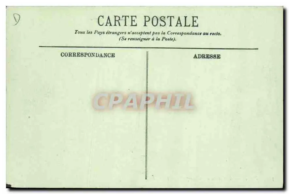 Paris — A Avenida dos Campos Elísios — LL. n° 352 - Verso