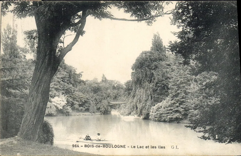 Bois-de-Boulogne - See und Inseln — G.I. n°964 - Vorderseite