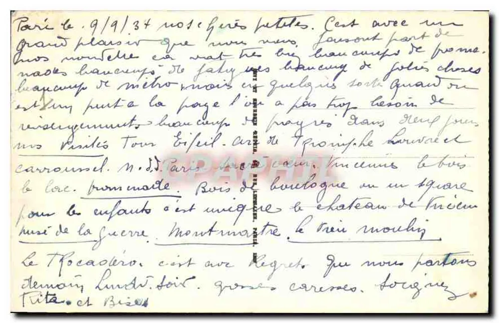 Paris — O Dôme dos Invalides — L.I. - Verso