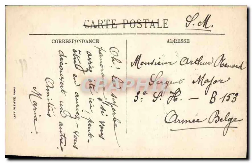 Paris — Blick über die Seine vom Pavillon de Flore — LL. — Nr. 145 - Rückseite