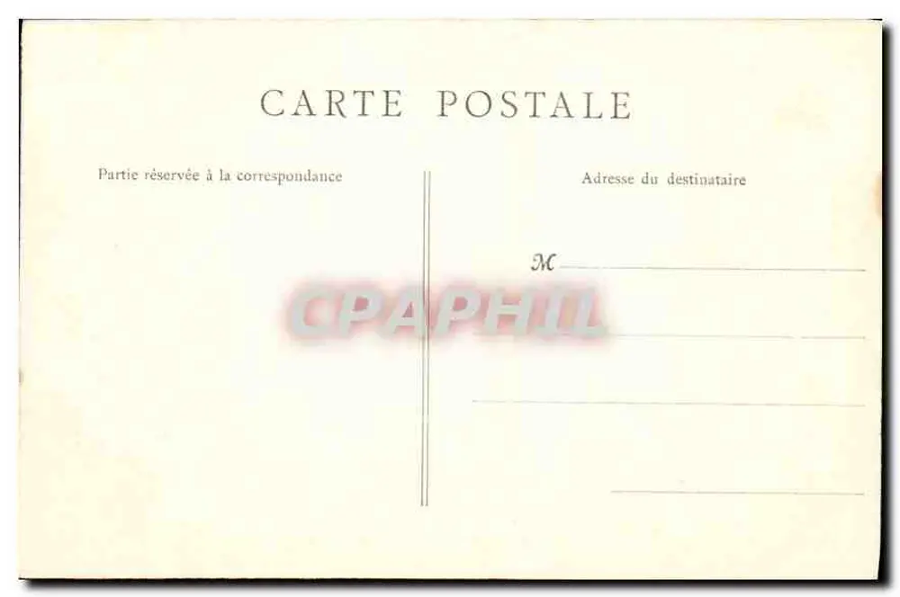 PARIS — Praça do Carrousel — B. F., Paris, n° 43 - Verso