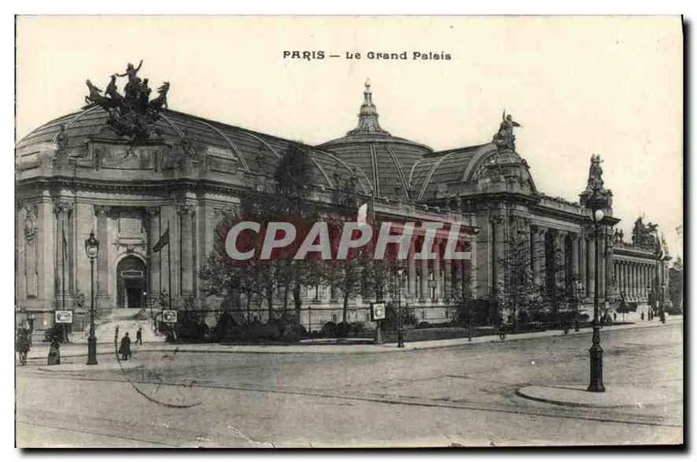 Paris — O Grand Palais — Editor: Impr. Edia, Versailles - Frente