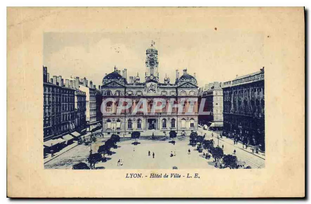 LYON - Stadhuis - L. E. - Voorkant