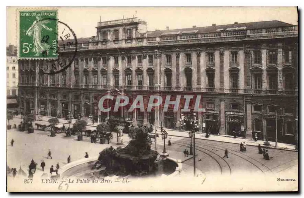 LYON — O Palácio das Artes — Selecta, n° 257 - Frente