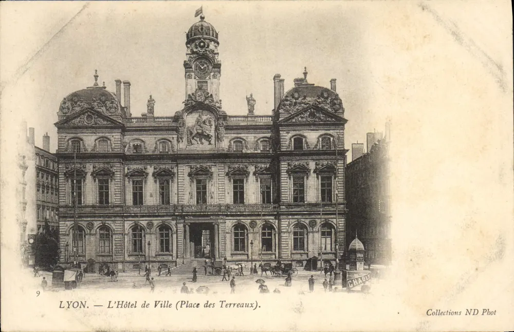 LYON — Das Rathaus (Place des Terreaux) — Collections ND Phot - Vorderseite