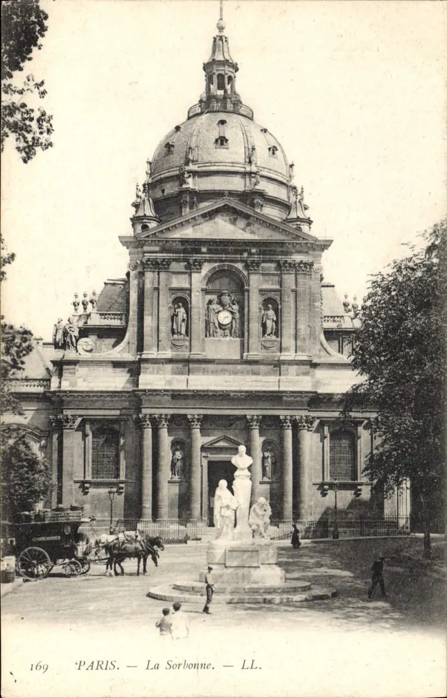 Paris — A Sorbonne — LL. — N° 169 - Frente