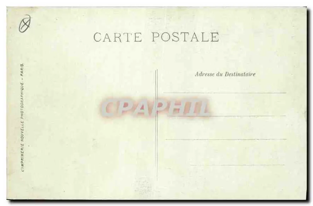 Paris — A Sorbonne — LL. n° 169 - Verso