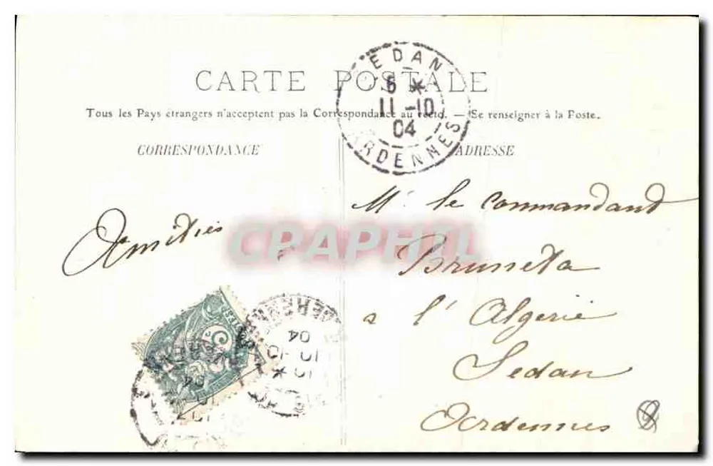 Paris — A Sorbonne — LL. n°169 - Verso