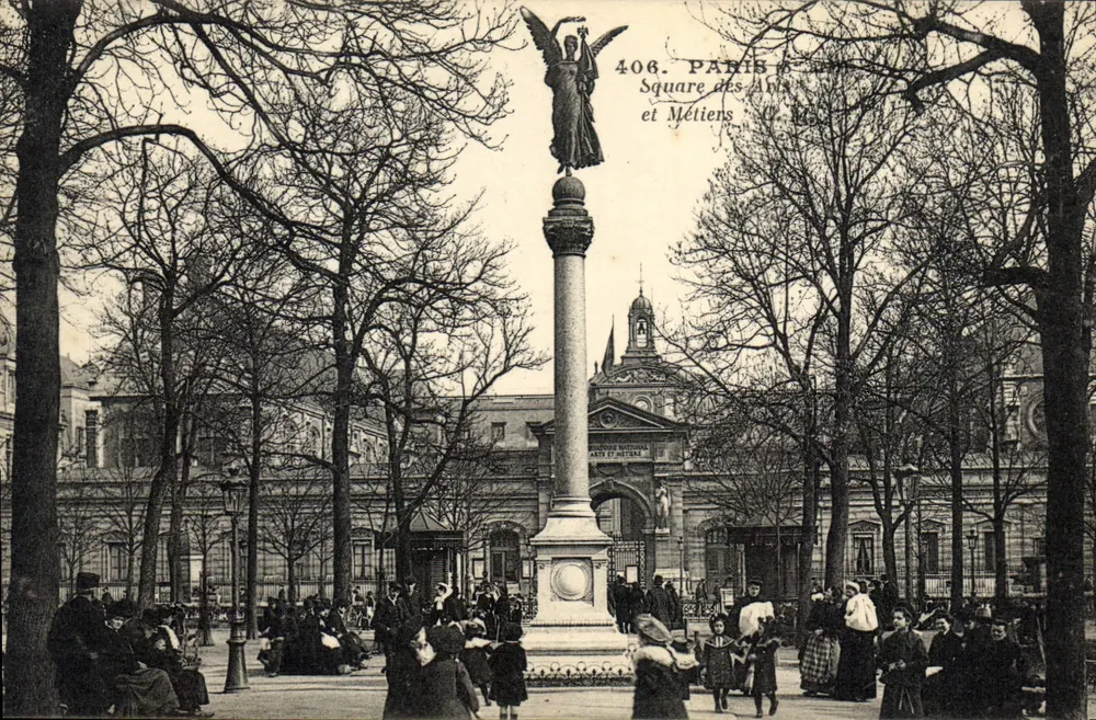 Paris — Square des Arts et Métiers — editor anônimo, n° 406 - Frente