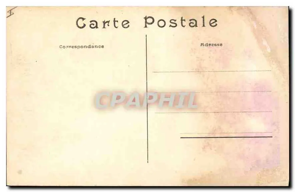 Paris — A Comédia Francesa — S.R.A. n°51 - Verso