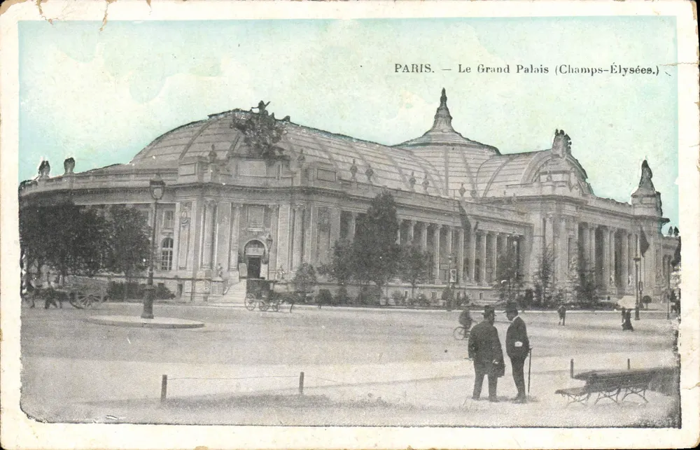 PARIS — O Grande Palácio (Champs-Élysées) — Editor não identificado - Frente