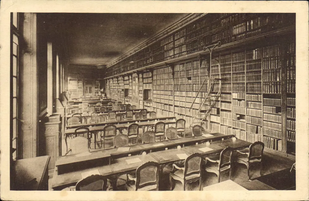 Bibliothèque nationale — Salle de travail du Département des Manuscrits (XVIIIe siècle) — éditeur non visible - Vorderseite