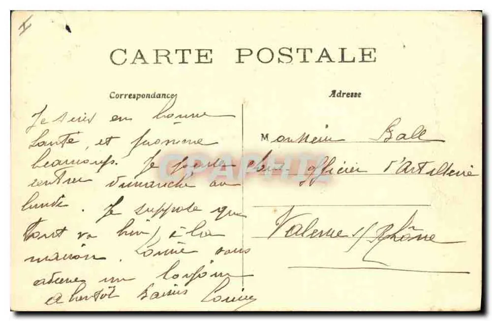 Paris (12e) — Les Colonnes du Trône — J. H. - Rückseite