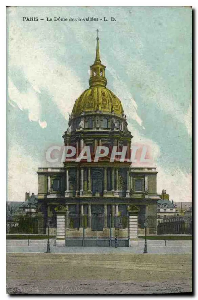 Paris — O Domo dos Invalidos — L. D. - Frente