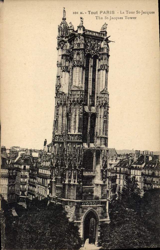 A Torre St-Jacques - Todo PARIS - 101 M. - Frente
