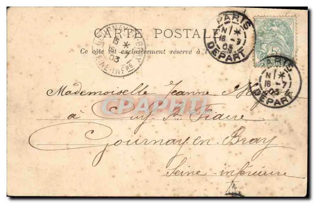 Paris — Arc de Triomphe du Carrousel — P. Marmuse, Paris. N° 186 - Rewers