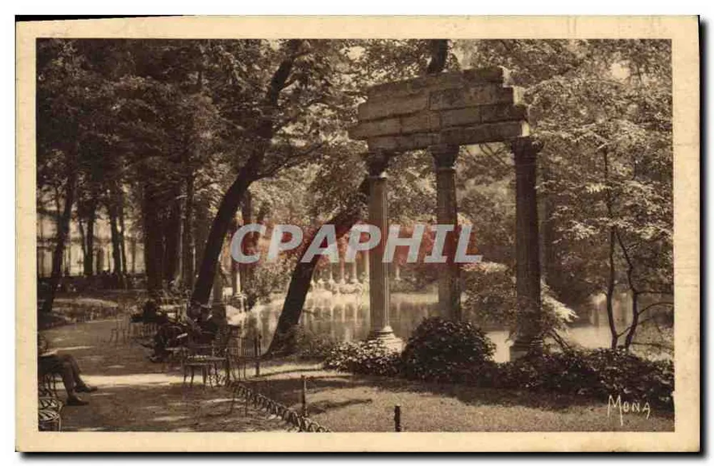 Ruínas da Coluna Corintha — Parc Monceau — editor Mona, n°35 - Frente