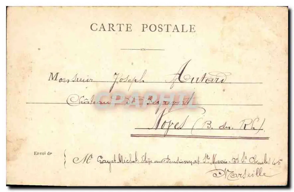 Paris — Catedral de Notre-Dame — Editor desconhecido, número de série não visível - Verso