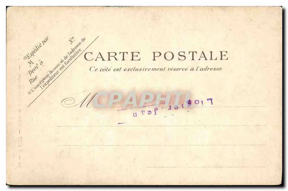 A Igreja de Saint-Gervais — Paris — P. P. C. Paris - Verso